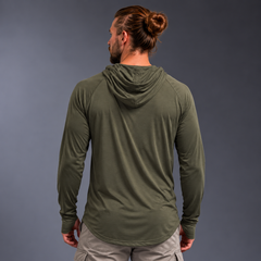Long Sleeve Lightweight Hoodie Shirt